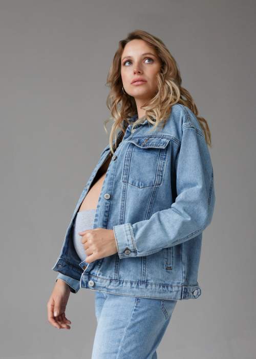 Куртка ILM Дакота джинсовая для беременных; деним (Арт. 180151)