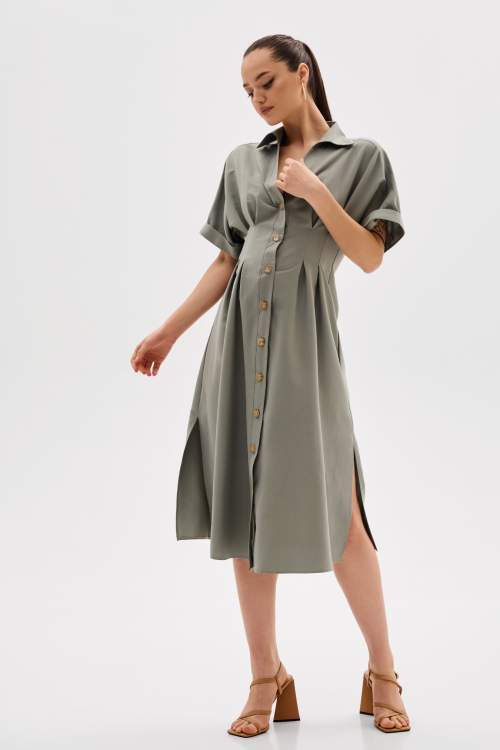Платье HM для беременных; оливковый (Арт. 9104705)