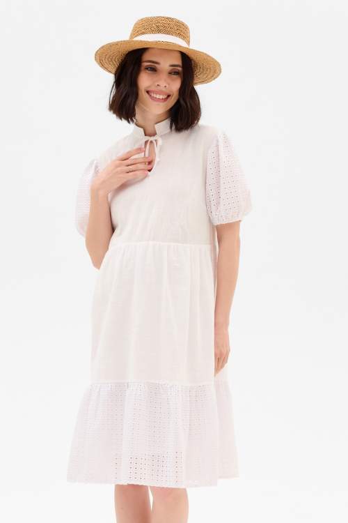 Платье HM для беременных; белый (Арт. 9107502)