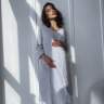 Комплект EM для беременных и кормящих халат и сорочка; серый меланж (Арт. 103251370) - Комплект EM для беременных и кормящих халат и сорочка; серый меланж (Арт. 103251370)