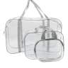 Комплект сумок в роддом: большая + средняя + косметичка прозрачная (арт. 48790) - Комплект сумок в роддом: большая + средняя + косметичка прозрачная (арт. 48790)
