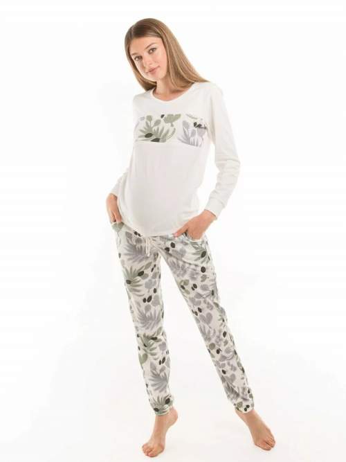 Пижама EM для беременных и кормящих джемпер+брюки; серый (Арт. 14272870)