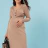 Платье ILM Мэрлин для беременных и кормящих; бежевый (Арт. 130031) - Платье ILM Мэрлин для беременных и кормящих; бежевый (Арт. 130031)
