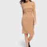 Платье утепленное ILM Джоанна для беременных и кормящих; бежевый (Арт. 104077) - Платье утепленное ILM Джоанна для беременных и кормящих; бежевый (Арт. 104077)