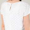 Блуза ILM Лиза для беременных и кормящих; молочный (Арт. 104782) - Блуза ILM Лиза для беременных и кормящих; молочный (Арт. 104782)