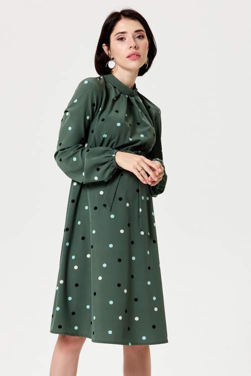 Платье HM для беременных; зелёный (Арт. 9102005)