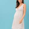 Ночная рубашка ILM Оливия для беременных и кормящих; серый горох (Арт. 104921) - Ночная рубашка ILM Оливия для беременных и кормящих; серый горох (Арт. 104921)