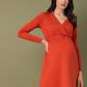 Платье ILM Уитни для беременных и кормящих; кирпичный (Арт. 130074) - Платье ILM Уитни для беременных и кормящих; кирпичный (Арт. 130074)