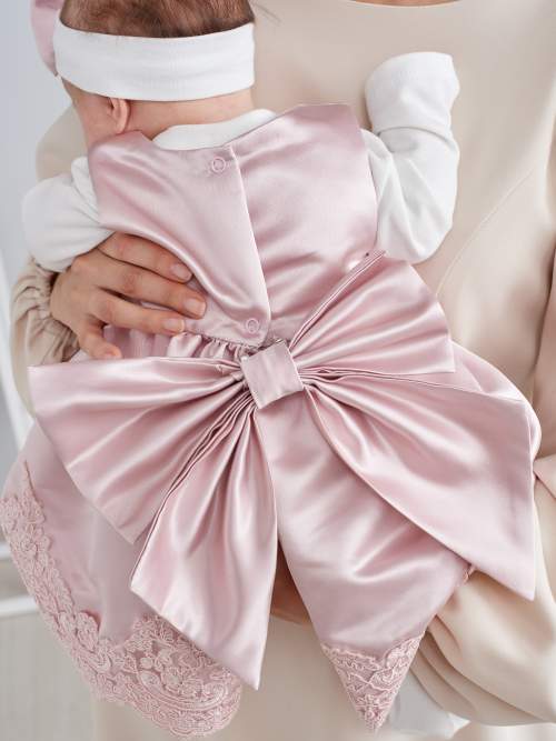 Комплект LB Принцесса комбинезон + платье; розовый (Арт. 7700116)