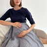 Платье PK "Энайола" для беременных; синий (Арт. 164524) - Платье PK "Энайола" для беременных; синий (Арт. 164524)