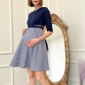 Платье PK "Энайола" для беременных; синий (Арт. 164524) - Платье PK "Энайола" для беременных; синий (Арт. 164524)