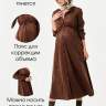 Платье HM для беременных; коричневый (Арт. 9100106) - Платье HM для беременных; коричневый (Арт. 9100106)