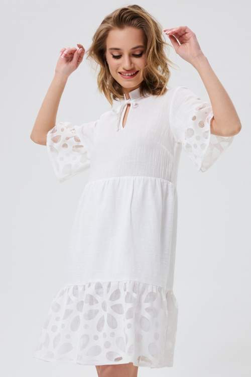 Платье HM для беременных; белый (Арт. 9103702)
