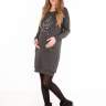 Платье-туника ЕМ утепленное для беременных и кормящих; графит (Арт. 72012370) - Платье-туника ЕМ утепленное для беременных и кормящих; графит (Арт. 72012370)