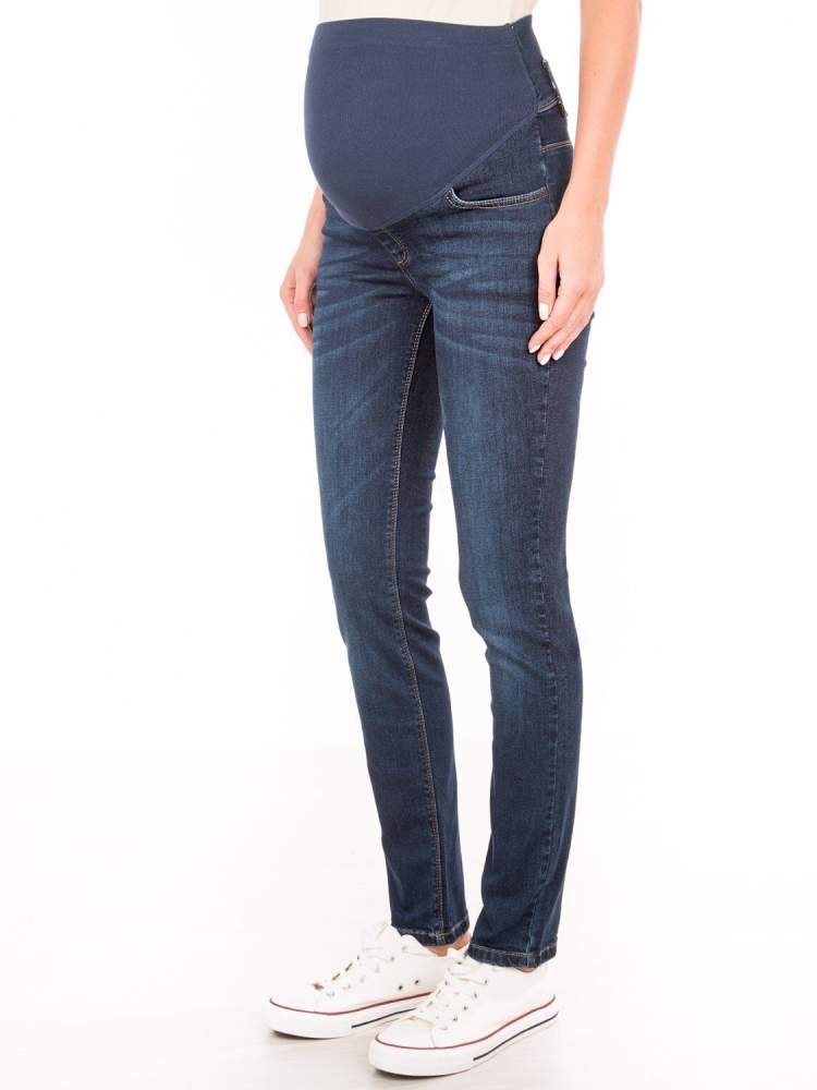 Джинсы EM REGULAR для беременных; темно-синий (Арт. 1419403370) Модные джинсы для беременных с удобным высоким бандажом. Джинсы универсальные, можно носить и во время беременности и после родов.
Состав: хлопок 97% лайкра 3%