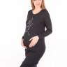 Платье-туника ЕМ утепленное для беременных и кормящих; темно-синий (Арт. 72013370) - Платье-туника ЕМ утепленное для беременных и кормящих; темно-синий (Арт. 72013370)