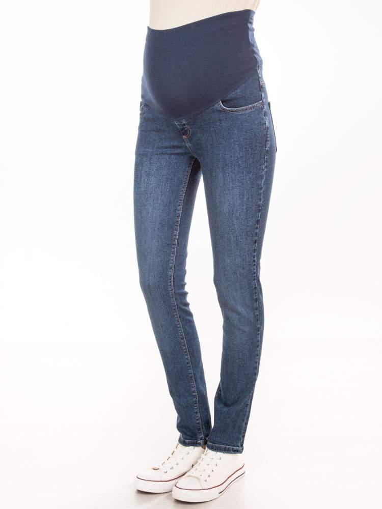 Джинсы EM REGULAR для беременных; синий (Арт. 1420390370) Модные джинсы для беременных с удобным высоким бандажом. Джинсы универсальные, можно носить и во время беременности и после родов.
Состав: хлопок 97% лайкра 3%