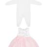 Комплект LB Бабочка комбинезон + платье; розовый (Арт. 7700314) - Комплект LB Бабочка комбинезон + платье; розовый (Арт. 7700314)