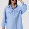 Рубашка НМ для беременных и кормящих; голубой (Арт. 1102103) - Рубашка НМ для беременных и кормящих; голубой (Арт. 1102103)