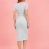 Платье ILM Кашкорсе для беременных и кормящих; серый меланж (Арт. 104623) - Платье ILM Кашкорсе для беременных и кормящих; серый меланж (Арт. 104623)