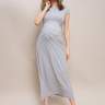 Платье ILM Вояж для беременных и кормящих; серый/полоса (Арт. 104676) - Платье ILM Вояж для беременных и кормящих; серый/полоса (Арт. 104676)