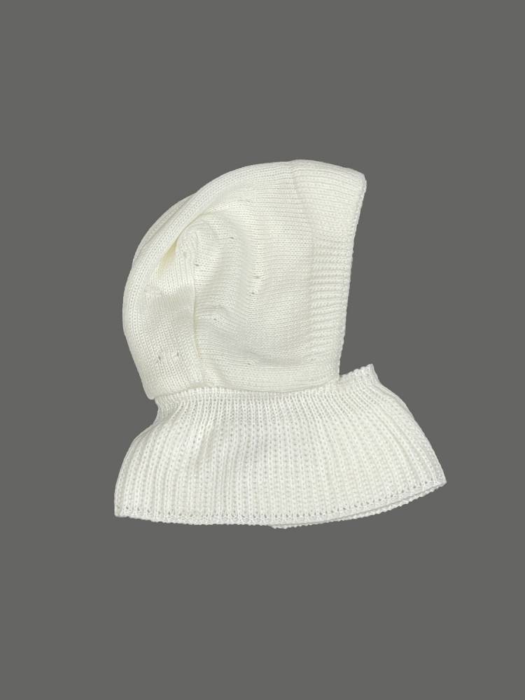 Шапочка-капор детская коллекционная FD 0-3 месяца; молочный (арт. 4100860) 