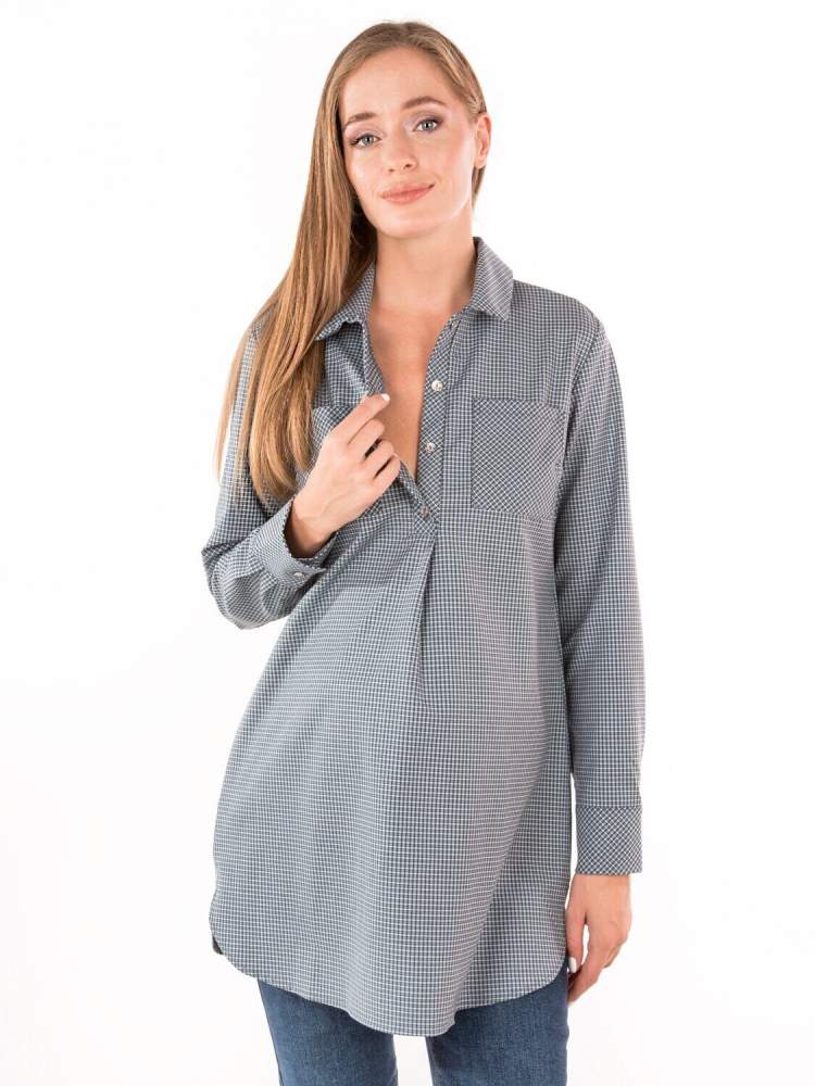 Рубашка EM для беременных и кормящих фланель; темно-синий (Арт. 80250370) Рубашка для беременных и кормящих мам из мягкой фланели. Расстегнув пуговицы на груди можно покормить малыша.
Состав: 100% хлопок