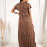 Платье ILM Лианель для беременных и кормящих; кофе/горох (Арт. 104950) - Платье ILM Лианель для беременных и кормящих; кофе/горох (Арт. 104950)