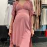 Комплект EM для беременных и кормящих халат и сорочка; розовый (Арт. 10291270) - Комплект EM для беременных и кормящих халат и сорочка; розовый (Арт. 10291270)