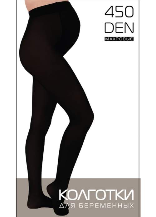 Колготки ILM 450 den для беременных утепленные; черный (Арт. 101720)