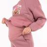 Костюм теплый спортивный EM для беременных и кормящих; темно-розовый (Арт. 154231270) - Костюм теплый спортивный EM для беременных и кормящих; темно-розовый (Арт. 154231270)