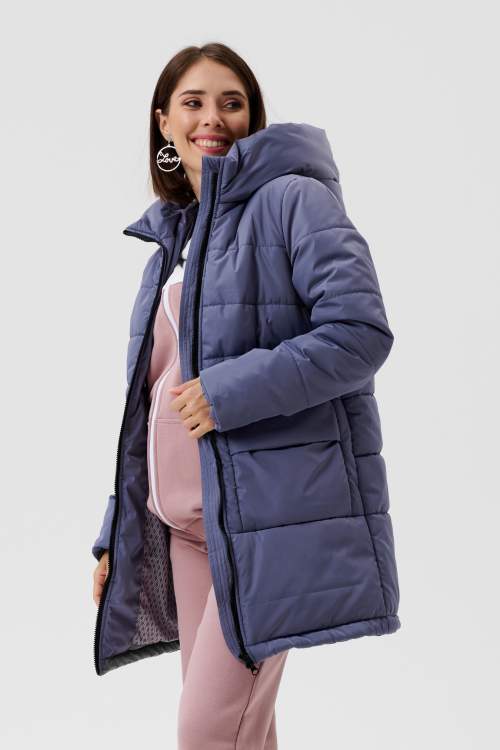 Куртка НМ зимняя для беременных; графит (Арт. 8100310)