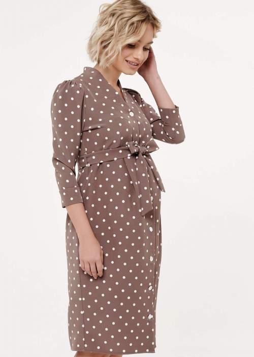 Платье HM для беременных; бежевый (Арт. 99611)