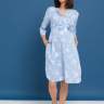 Платье ILM Николетта для беременных и кормящих; голубой (Арт. 104977) - Платье ILM Николетта для беременных и кормящих; голубой (Арт. 104977)