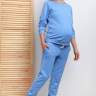 Джемпер HM  для беременных и кормящих мам; голубой (Арт. 55272) - Джемпер HM  для беременных и кормящих мам; голубой (Арт. 55272)