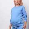 Джемпер HM  для беременных и кормящих мам; голубой (Арт. 55272) - Джемпер HM  для беременных и кормящих мам; голубой (Арт. 55272)