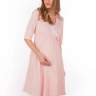 Комплект EM для беременных и кормящих халат и сорочка; розовый меланж (Арт. 103151270) - Комплект EM для беременных и кормящих халат и сорочка; розовый меланж (Арт. 103151270)
