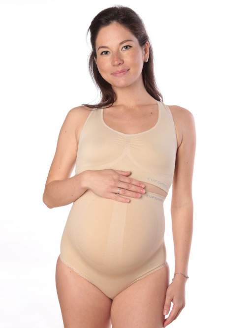 Корсет ЕМ для беременных бесшовный 4 косточки; бежевый (Арт. 40051070)