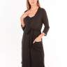 Комплект EM для беременных и кормящих халат и сорочка; черный (Арт. 10320270) - Комплект EM для беременных и кормящих халат и сорочка; черный (Арт. 10320270)