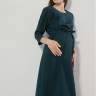 Платье MS "Лори" для беременных и кормящих; тёмно-зелёный (Арт. 60191) - Платье MS "Лори" для беременных и кормящих; тёмно-зелёный (Арт. 60191)
