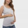 Майка ILM Дора для беременных и кормящих; серый меланж (Арт. 103307) - Майка ILM Дора для беременных и кормящих; серый меланж (Арт. 103307)