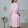 Комплект VM Olivia сорочка+халат; розовый меланж (Арт. 6366) - Комплект VM Olivia сорочка+халат; розовый меланж (Арт. 6366)
