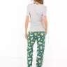 Пижама EM для беременных и кормящих футболка+брюки; зелёный (Арт. 14261370) - Пижама EM для беременных и кормящих футболка+брюки; зелёный (Арт. 14261370)