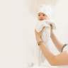 Пеленка-кокон с шапочкой для новорожденных FO 0-2 месяцев; белый (Арт. 0200190) - Пеленка-кокон с шапочкой для новорожденных FO 0-2 месяцев; белый (Арт. 0200190)