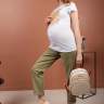 Джинсы ILM Стайл-043 для беременных; хаки (Арт. 102358) - Джинсы ILM Стайл-043 для беременных; хаки (Арт. 102358)