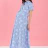 Платье ILM Аламанни для беременных и кормящих; голубой (Арт. 111037) - Платье ILM Аламанни для беременных и кормящих; голубой (Арт. 111037)