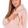 Свитшот утепленный EM для беременных и кормящих футер; розовый (Арт. 82201270) - Свитшот утепленный EM для беременных и кормящих футер; розовый (Арт. 82201270)