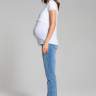 Футболка ILM "ФХОЗ"  для беременных и кормящих; белый/энджел (Арт. 130234) - Футболка ILM "ФХОЗ"  для беременных и кормящих; белый/энджел (Арт. 130234)