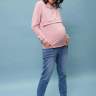 Толстовка флис ILM Джоли для беременных и кормящих; пудра (Арт. 104408) - Толстовка флис ILM Джоли для беременных и кормящих; пудра (Арт. 104408)