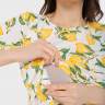Ночная рубашка ILM Мелания для беременных и кормящих; серый (Арт. 103655) - Ночная рубашка ILM Мелания для беременных и кормящих; серый (Арт. 103655)
